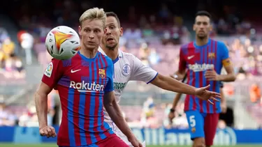 Sin embargo, Frenkie de Jong declaró que está en el &quot;club más grande&quot;. | Foto: AFP