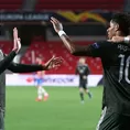 Manchester United derrotó 2-0 al Granada en la ida de cuartos de la Europa League