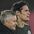 Manchester United dispuesto a hablar con Cavani sobre su futuro