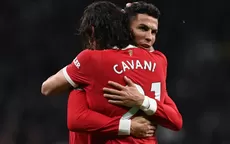 Manchester United: Genial pase de Cristiano y golazo de Cavani para el 2-0 ante Tottenham - Noticias de edinson-cavani