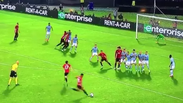 Manchester United: el golazo de Marcus Rashford ante el Celta de Vigo