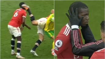 Manchester United: Maguire pateó a Pogba en la cabeza y el francés estalló de ira