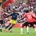 Manchester United robó un empate 1-1 en su visita al Southampton por la Premier League