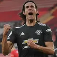 Manchester United: Solskjaer apoya la continuidad de Edinson Cavani