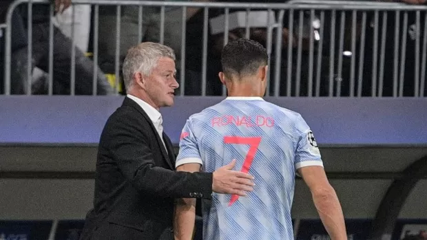 Manchester United: Solskjaer explicó por qué cambió a Cristiano Ronaldo