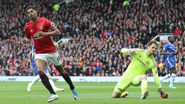 Rashford marc&amp;oacute; el primer gol del United.