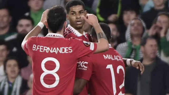 Europa League: United venció a Betis con golazo de Rashford y clasificó a cuartos