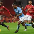 Manchester United y Manchester City empataron sin goles en la fecha 12 de la Premier League