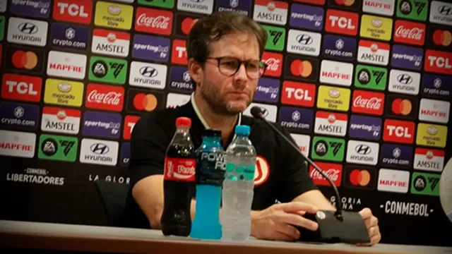Manuel Barreto habló tras el triunfo de Universitario / Foto: Studiofutbol