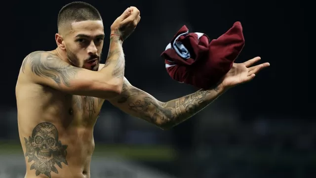 Manuel Lanzini, atacante argentino de 27 años. | Foto: AFP/Video: Espn