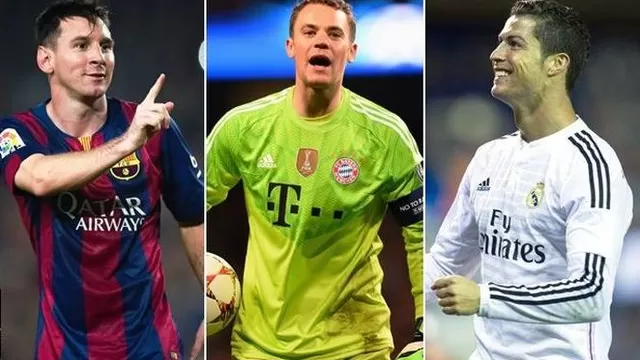 Manuel Neuer fue el mejor del 2014 delante de Cristiano y Messi