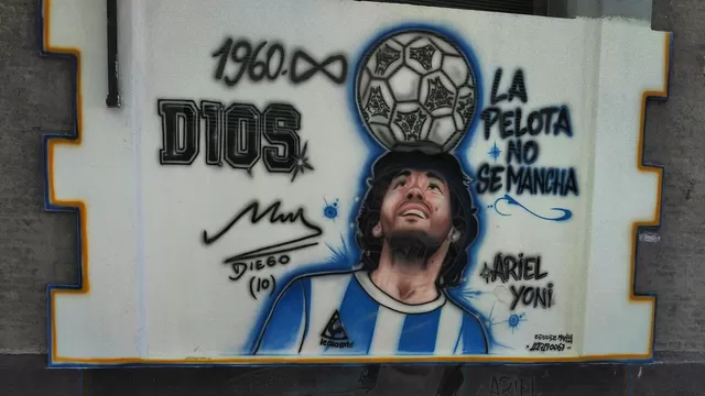 Maradona: Aparecen murales por toda Argentina para conmemorar su vida y logros