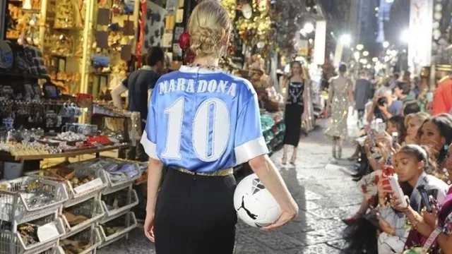 Maradona le ganó un juicio a Dolce &amp; Gabbana | Foto: El Clarín.