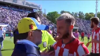 Maradona encaró a la Gata Fernández en el Gimnasia vs Estudiantes