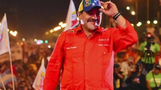 Maradona reafirmó su apoyo a Maduro y polemizó con opositor Henrique Capriles
