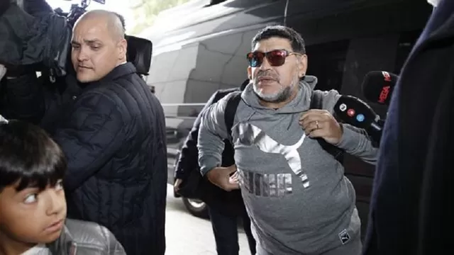Maradona jug&amp;oacute; siete temporadas con el Napoli.