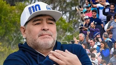 Maradona había dado un paso al costado por temas dirigenciales. | Foto: IG Diego Maradona