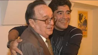 Diego Armando Maradona y el día que se rindió ante su ídolo Chespirito