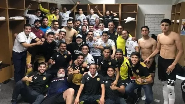 Maradona y sus Dorados avanzaron a las semifinales del Ascenso MX