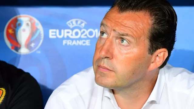 Marc Wilmots dejó de ser el entrenador de la selección de Bélgica