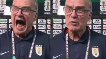 Marcelo Bielsa desató su furia contra periodista tras derrota de Uruguay