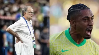 Marcelo Bielsa y el gesto que tuvo con Raphinha tras eliminar a Brasil