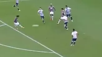 Marcelo marca descomunal gol ante Alianza Lima / Foto: Captura / Video: ESPN