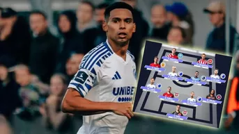 Marcos López brilla en Dinamarca y es el lateral del mes en la Liga