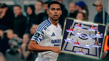 Marcos López brilla en Dinamarca y es el lateral del mes en la Liga