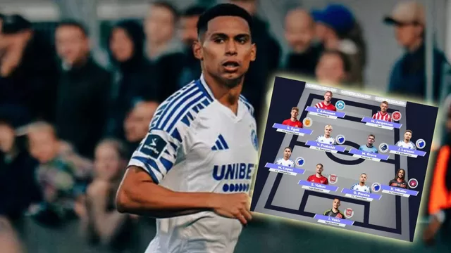 Marcos López viene consolidando una gran temporada en el Copenhague y pelea por el título de la liga danesa. | Composición AD