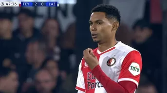 Marcos López debutó en la Champions League con el Feyenoord