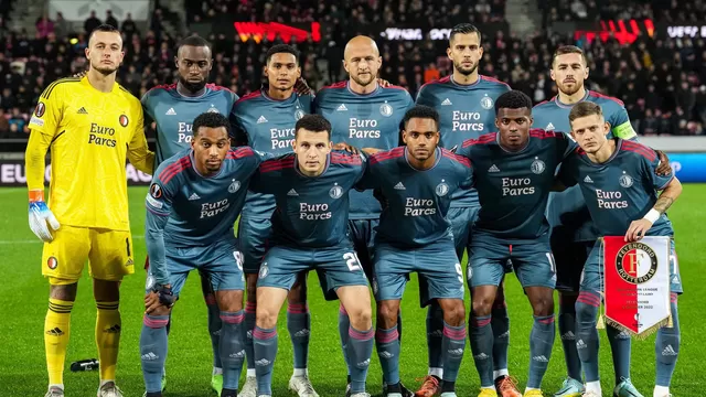 Con Marcos López, Feyenoord empató 2-2 ante Midtjylland por la Europa League
