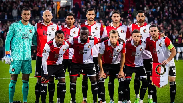Con Marcos López, Feyenoord igualó 2-2 ante Midtjylland por la Europa League