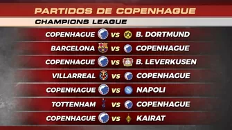 Luego de superar las fases previas, Copenhague tendrá rivales muy difíciles en la etapa de la liga. | AD