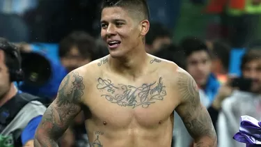 Marcos Rojo confirmó su fichaje por el Manchester United