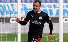 Mario Götze aprovechó error del rival y marcó su primer gol con el PSV - Noticias de psv-eindhoven