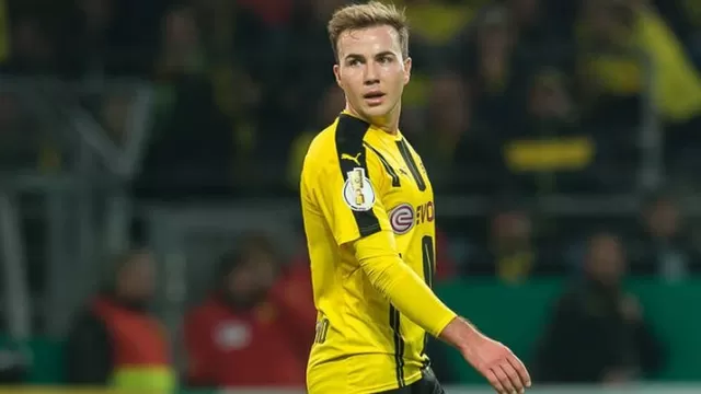 Mario Götze baja indefinida en el Dortmund por problemas de metabolismo