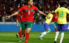 Marruecos sigue sorprendiendo y venció 2-1 a Brasil en amistoso - Noticias de 