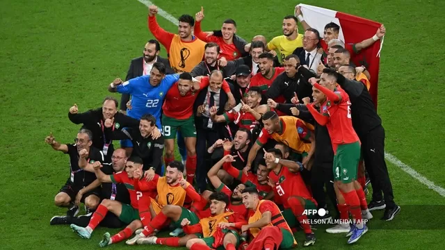 Marruecos es la selección sensación en el Mundial Qatar 2022. | Foto: ADP