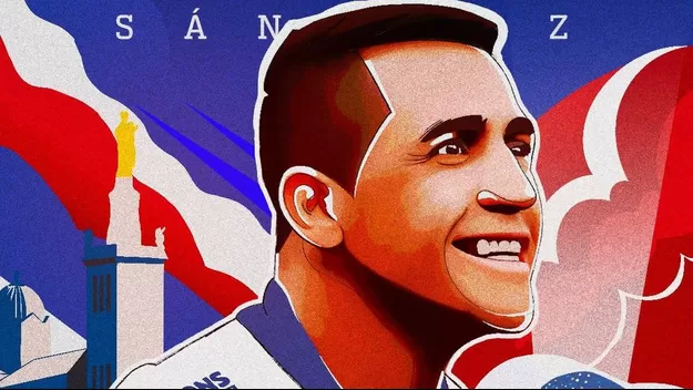 Alexis Sánchez es oficializado como refuerzo del Olympique de Marsella
