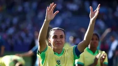 Marta se despide de Brasil, la más grande de la historia del fútbol. | Foto: AFP