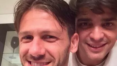 Martín Demichelis se cambió de look al cumplir promesa por ir al Mundial