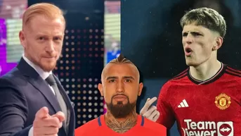 Martín Liberman arremetió contra Arturo Vidal por crítica a Alejandro Garnacho