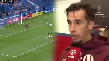 Pérez Guedes dijo por qué no pudo anotar el 1-0 de Universitario
