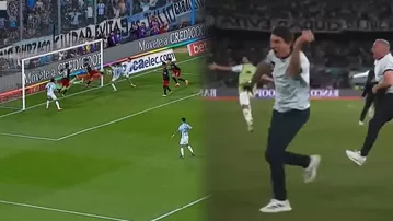 Martirena anotó en el último minuto en triunfo de Racing vs River