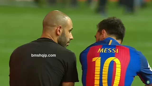 El argentino fue muchos años compañero de Messi en Barcelona y la selección argentina. | Foto: Twitter