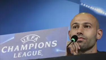 Javier Mascherano, defensa de la &amp;#039;Albiceleste&amp;#039; y del Barcelona FC.