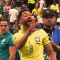 Matheus Cunha y el provocador gesto a jugador de Japón tras la victoria de Brasil