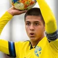 Matteo Perez Vinlöf fue convocado a la selección sub-21 de Suecia