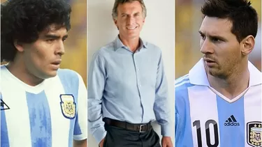 Mauricio Macri: &quot;Para una final, Maradona; para todos los domingos, Messi&quot;